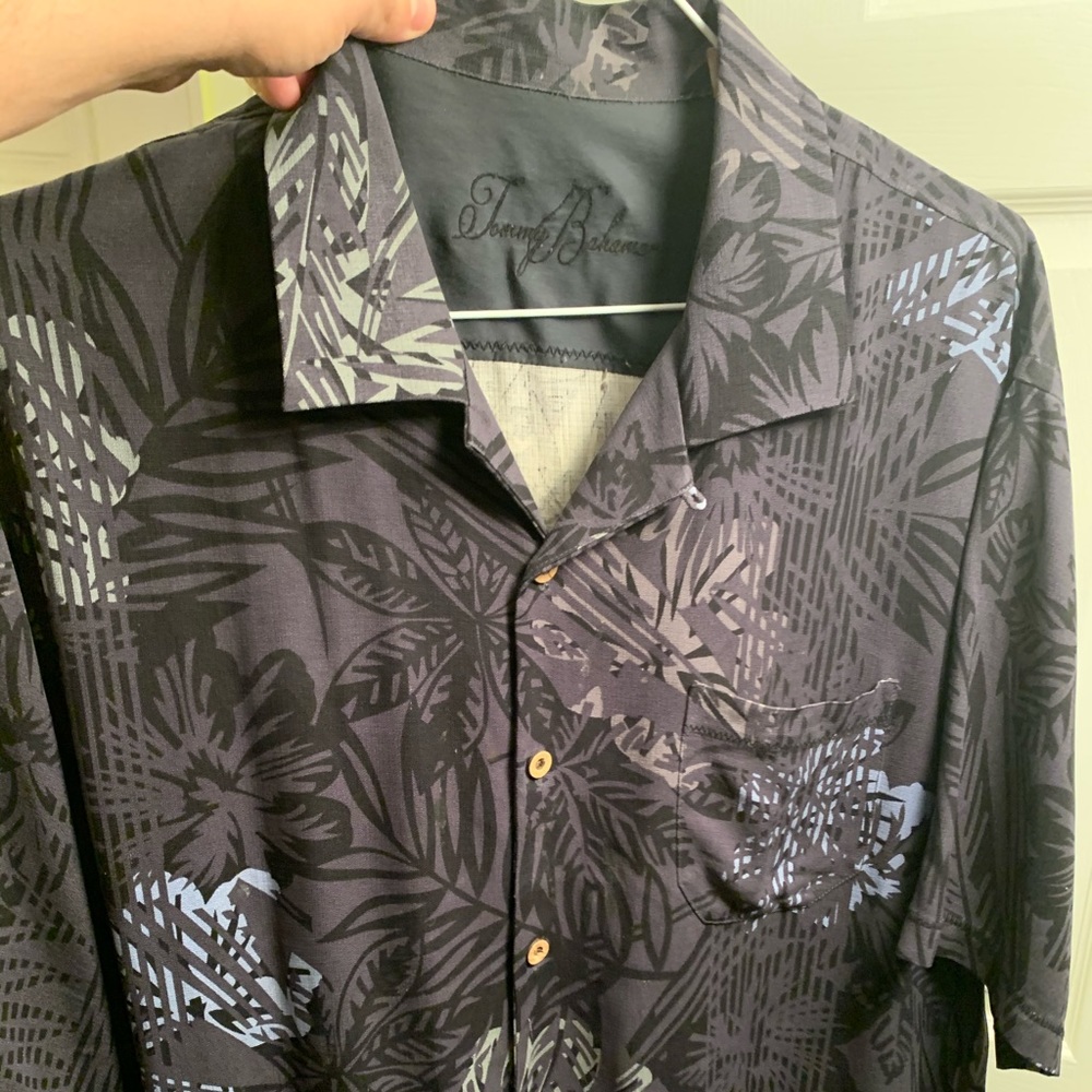 Tommy Bahama silk shirt -XL